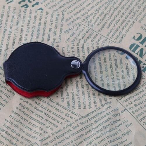 8X 50mm Mini Pocket Folding Jewelry Magnifier Magnifying Eye Glass Loupe Lens