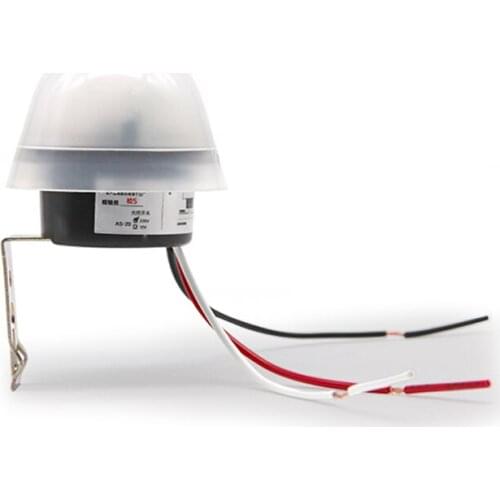 Automatic Auto On Off Photocell street Light Switch AC220V 50 60Hz 10A Photo Control Photoswitch Sensor Switch outdoor Rainproof