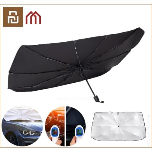 Youpin Car Sunshade Umbrella Foldable Windshield Sun Shade Umbrella UV Cover Sunshade Heat Insulation Front Window Protection