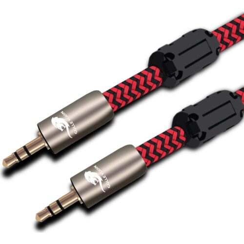 High Premium 3.5mm to 3.5mm Male Extension Auxiliary AUX Cable For Car Speaker Headphone iPhone Smartphone Audio Cable 1m 2m 3m