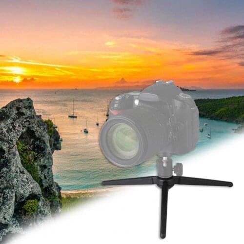 Camera Stand Anti-slip Portable Mini Aluminum Alloy Camera Tripod for X-188-1-Gopro Accessories
