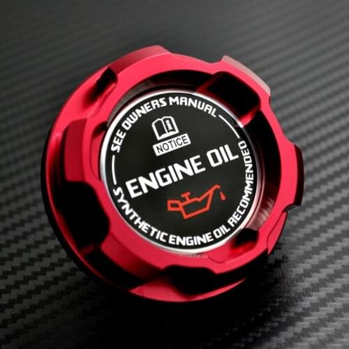 Red Aluminum ENGINE Oil Cap For Honda Accord SI Element ACURA INTEGRA S2000 PRELUDE CRV PRELUDE Civic Fit
