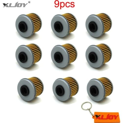 9x Oil Filter For Honda CRF450R 2002 2003 2004 2005 2006 2007 2008 2009 2010 2011 2012 2013 CRF250X CRF450X CRF250R TRX450R