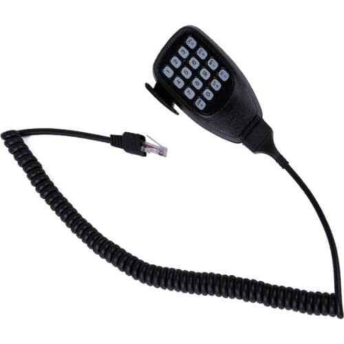 Mobile Radio Mic DTMF Speaker Microphone for Kenwood Car radio TM-261A TM-271A TM-461A TM-471A TK768G TK868G TKR-850 Transceiver