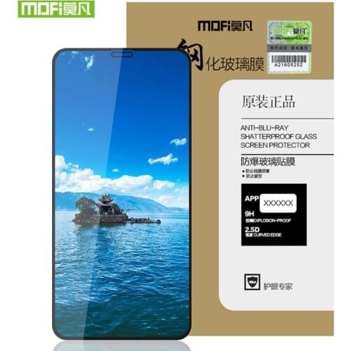 Mofi For iPhone 11 Pro MAX Glass Film For iPhone 11 Glass Saver color protective film For iPhone 11 Pro full color Tempered Glas