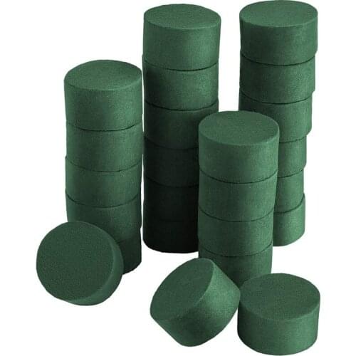 DIY Flower Arrangement Kit,Floral Foam Round Flower Arrangement Kit Foam Block for Wedding,Aisle Flower Party Decoration