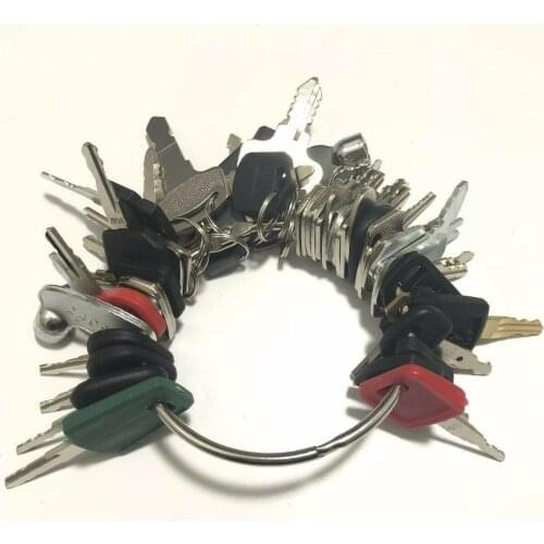 Lot of 49 Heavy Equipment Construction Ignition Key Fit For Kubota JCB Yanmar