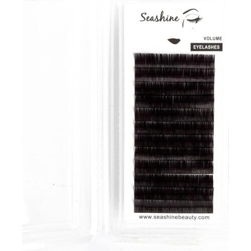False Ellipse Cashmere Makeup Beauty Flat Eyelash Extensions 0.12/0.15/0.20mm Individual eyelashes Caremere Lashes Free Shipping