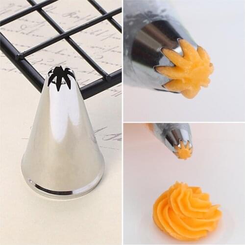 Facemile Icing Piping Nozzles Tips Stainless Steel Cake Decorating Tools Cream Russian Nozzle Cupcake Fondant Pastry Tools