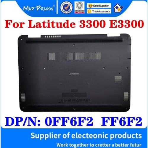 New 0FF6F2 FF6F2 For Dell Latitude 3300 E3300 P95G Laptop Access Panel Door Cover Lower Bottom Cover Base Lid Back Shell black