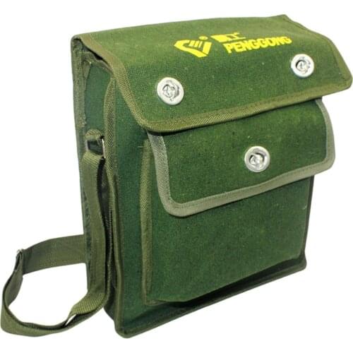 Hardware Toolkit Shoulder Bag Waterproof Oxford Cloth Multi Organize Pockets Storage Pouch Portable Electrician Worker Accessory