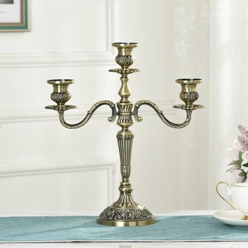 TENBROMAN Decorative Wedding Candlesticks