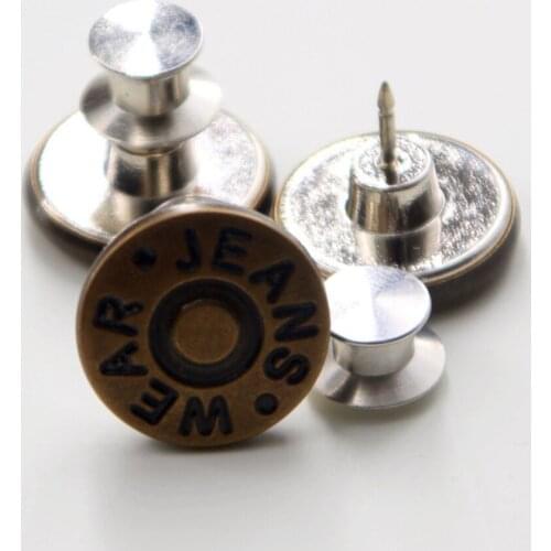 Button Jeans Convenient Removable