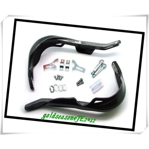 Carbon Handguard Raptor FOR YAMAHA HONDA KAWASAKI SUZUKI & ALL METRIC 7/8" Mounting Clamp
