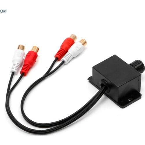 Universal Car Amplifier Bass RCA Level Remote Volume Control Knob LC-1 New 13MF