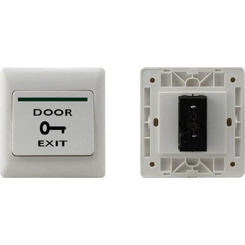 10PCS Push Exit Release Button Switch For Door Access Control System