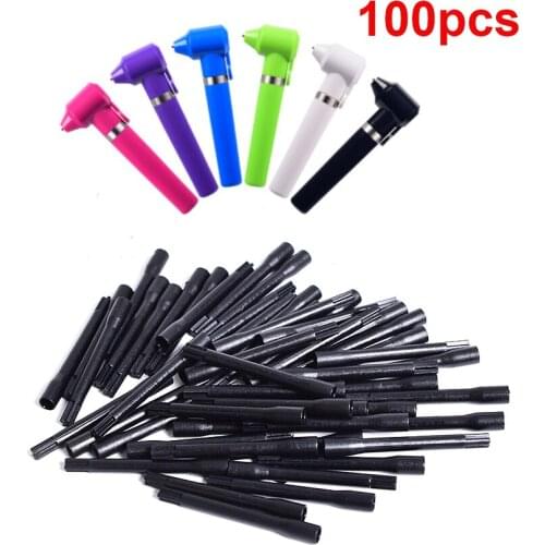 100pcs for Tattoo Ink Pigment Mixer Tattoo Mix Sticks Tattoo Pigment Ink Mixer Plastic Mixing Sticks Microblading Pigment Sticks