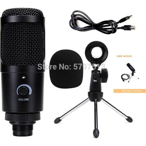 BM 800 BM-800 USB Condenser Microphone Kit for Karaoke Computer Microphone Filter for Sound Studio Recording microphone set