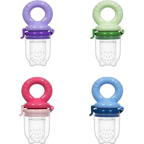 Baby Nipple Fresh Food Nibbler Baby Pacifiers Feeder Kids Fruit Feeding Safe Supplies Nipple Teat