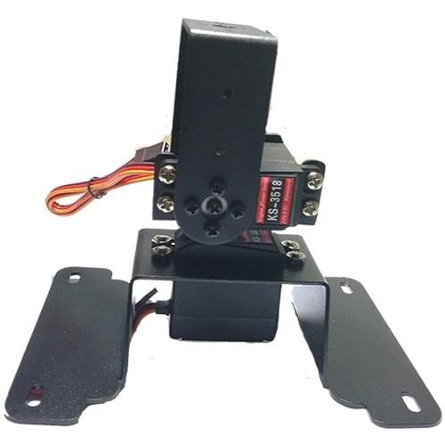 DIY Of Horizontal And Vertical Robot Intelligent Car With Controllable Electric Pan Tilt