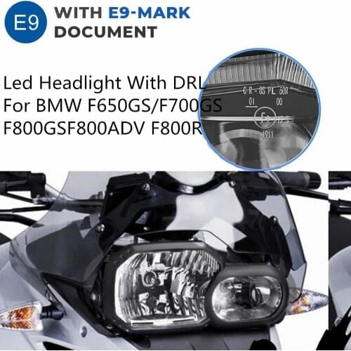 For BMW F800GS F800R F 650 700 800 GS F 800GS ADV Adventure Motorcycle Projector LED Headlight Assembly