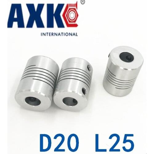 5pcs Cnc Jaw Spider Plum Shaft Flexible Coupler Aluminum Alloy Elastic Thread Winding D20l25 5*8 5*10 6*6 6*6.35 6.35*8 8*10