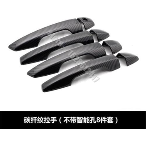 ABS Chrome Door Handle Bowl Door handle Protective covering Cover Trim For Mitsubishi Eclipse Cross 2018-2021 Car styling