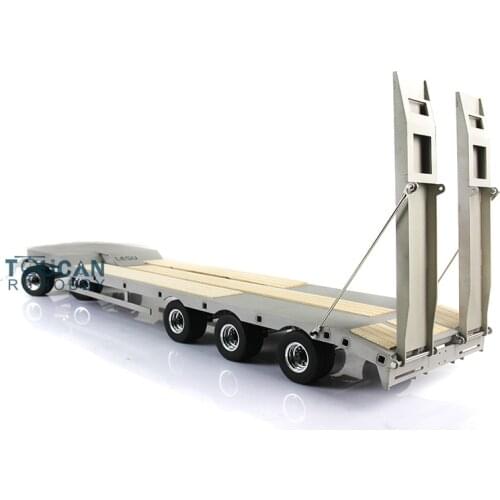 LESU 1/14 Metal Trailer for DIY TAMIYA Remote Control Tractor RC Truck Model Wheel Axles Hub TH02005-SMT5