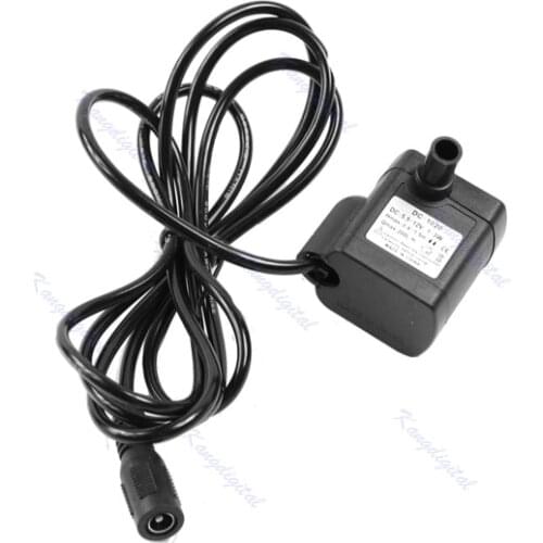 DC 3W 5.5V -12V Pompe A eau Pomp Aquarium Fish Tank Pond Fountain
