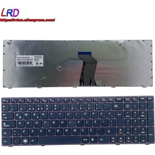 New Original TR Turkish Keyboard for Lenovo B570 B570e B575 B575e B580 B590 Z570 Z575 V570 V570C V575 V580 Laptop 25200992