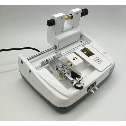 Lens processing equipment, automatic slotting and chamfering machine drawing machine, T-shaped edge polishing machine