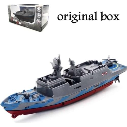 2.4GHZ RC Remote speed control rc boat Military Warship boat Toys Mini Electric RC Aircraft gift for boys children water toys
