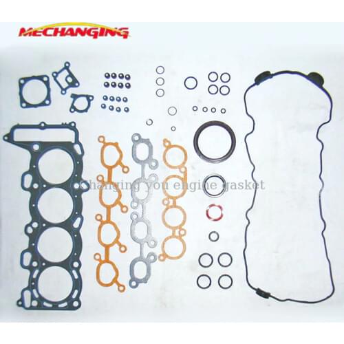 SR20DE SR20DET Engine Full gasket set kit for Nissan 100 NX/Primera/Pulsar/Serena 2.0L 1998cc 1990-2001 50110200 10101-70J25