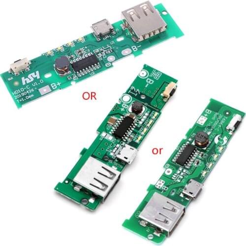 USB 5V 2A Mobile Phone Power Bank Charger PCB Board Module For 18650 Battery