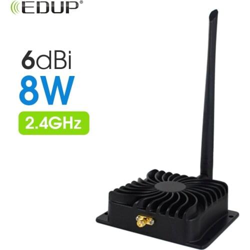 EDUP EP-AB003 2.4Ghz 8W 802.11n Wireless Wifi Signal Booster Repeater Broadband Amplifiers for Wireless Router wireless adapter