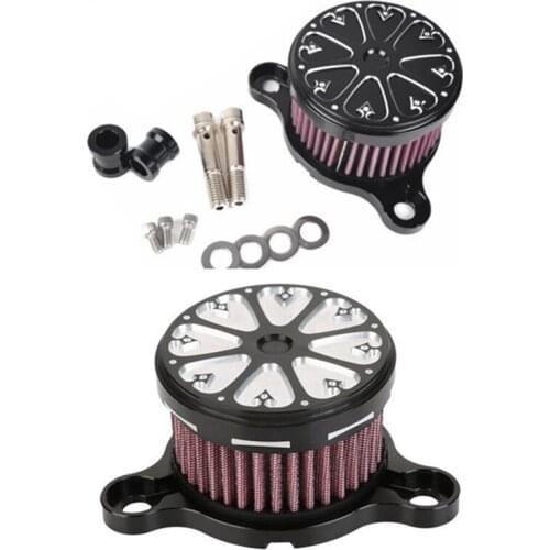 Motorcycle Air Cleaner Intake Filter System For Harley 1988-2015 Sportster 1200 883 XL1200X XL883N