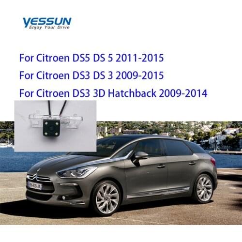 Yessun Auto Car Accessories Night Vision Car Rear View Reverse Backup Camera Waterproof For Citroen DS3 3D Hatchback 2009-2014