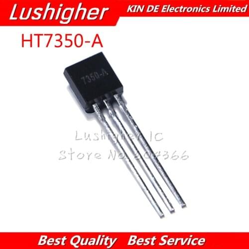 10pcs HT7350 TO-92 HT7350-A TO92 7350-A 7350 three-terminal Regulator Chip