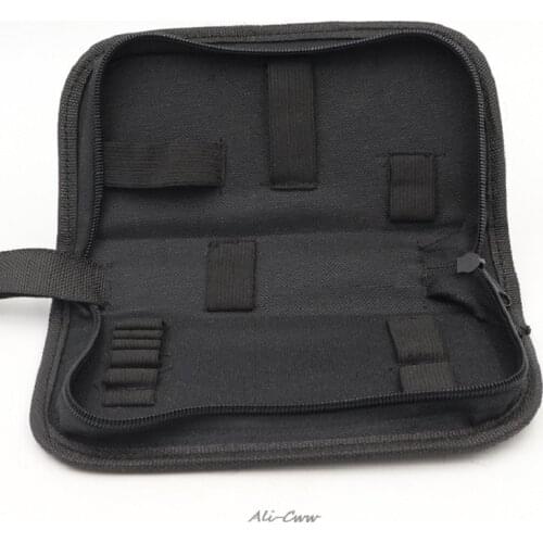 2018 Multi-functional Canvas Watch Repair Portable Tool Bag Zipper Storage