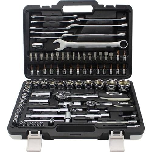 67PCS Ratchet Tool for Car Repair Socket Set Key Ratchet Set of Wrenches Car Tools Tool Box with Tools