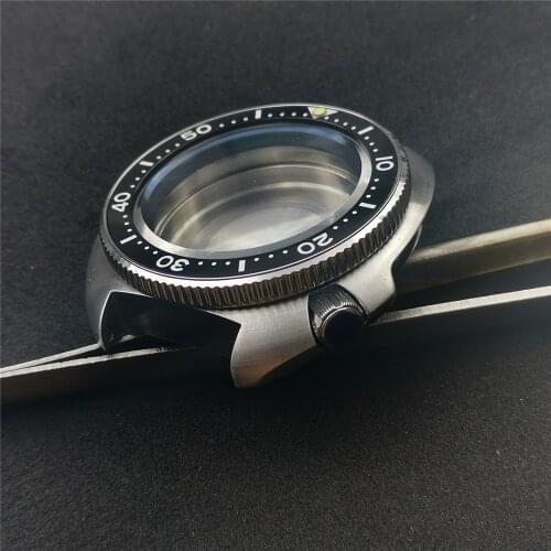 316L Steel Watch Case for SKX007/009 Watch Shell w/Ceramic Bezel for NH35A/NH36A Movement Accessories
