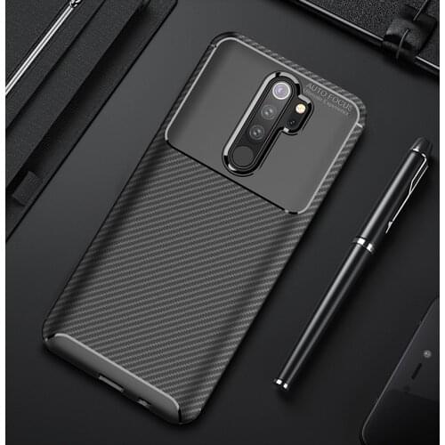 For Xiaomi Redmi Note 8 Pro Redmi Note 7 6 5 Pro 8 Case Soft Silicone Carbon Fiber Phone Protection Back Cover Shockproof Case