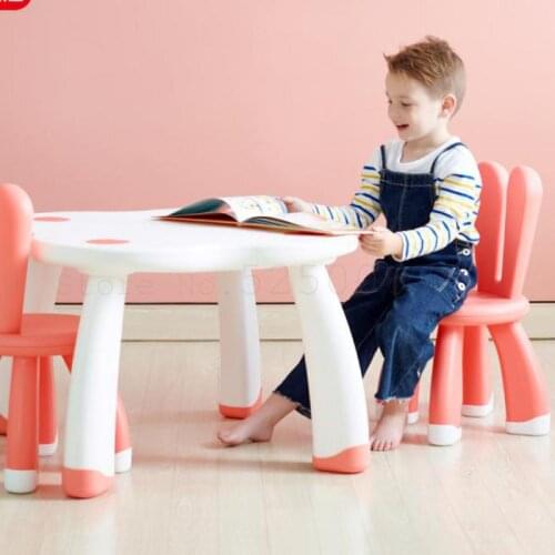 Childrens Table And Chair Suite Kindergarten Plastic Table And Chair Baby Learning Table And Toy Table