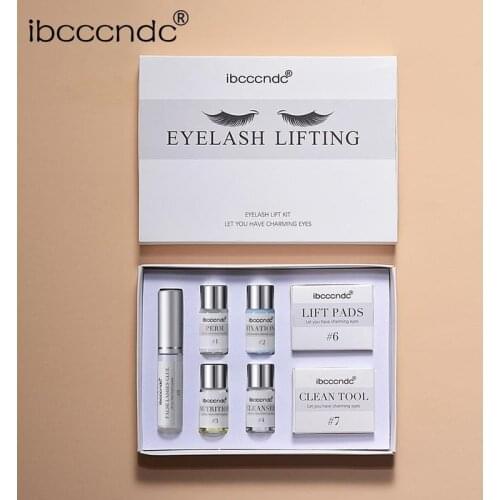 Ibcccndc Lash Lift Perming Eyelash Extension kit Eyelash Curling Perm Lotion Eyelash Silicone Pads Long Lasting Eyelash Tool
