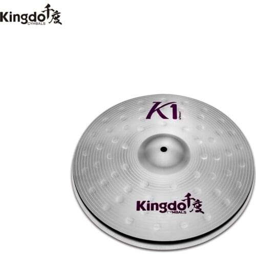 Kingdo K1 series Cheap practice 14"hihat cymbals set for drums