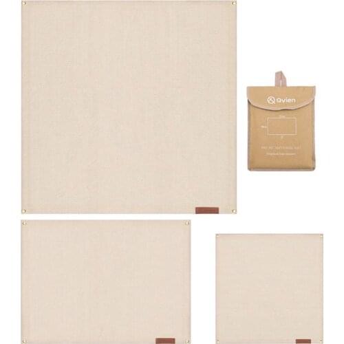 3Sizes Flame Retardant Emergency Survival Fire Welding Blanket Fiberglass Outdoor Camping Flame Insulation Protective Safety Mat