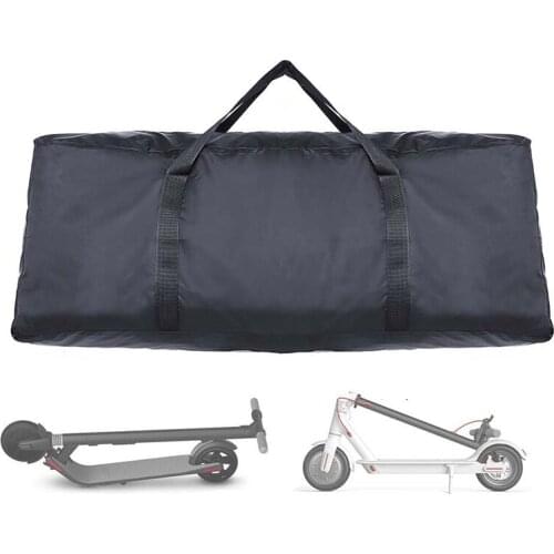Foldable Scooter Carry Bag for Xiaomi Pro/ES Skateboard Backpack Handbag E-Scooter Zipper Storage Case Foldable Shoulder Bag