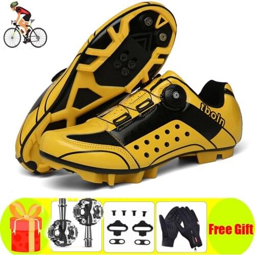Sapatilha Ciclismo Mtb Cycling Shoes Men Women Outdoor Sports Mountain Bike Professional Self-locking Bicicleta Carretera