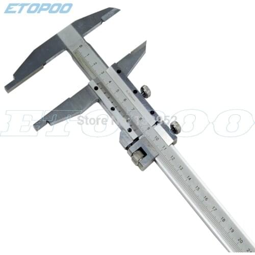 High Quality Accuracy Carbon Steel Metal Vernier Caliper Micrometer Gauge Measuring Tool 0-300mm 12inch Measuring Range