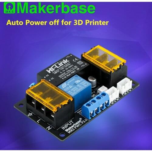 MKS PWC V3.0 auto off after printing end module power monitor 3D printer things 3d printing power-off automatic electricity off